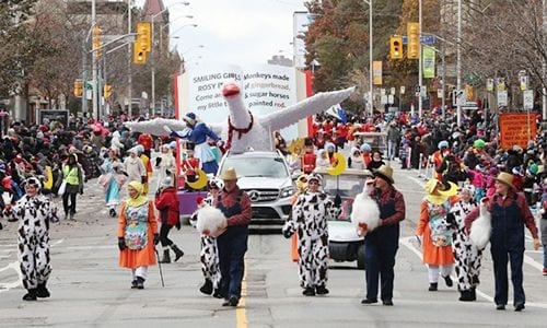 santa claus parade 2017 float