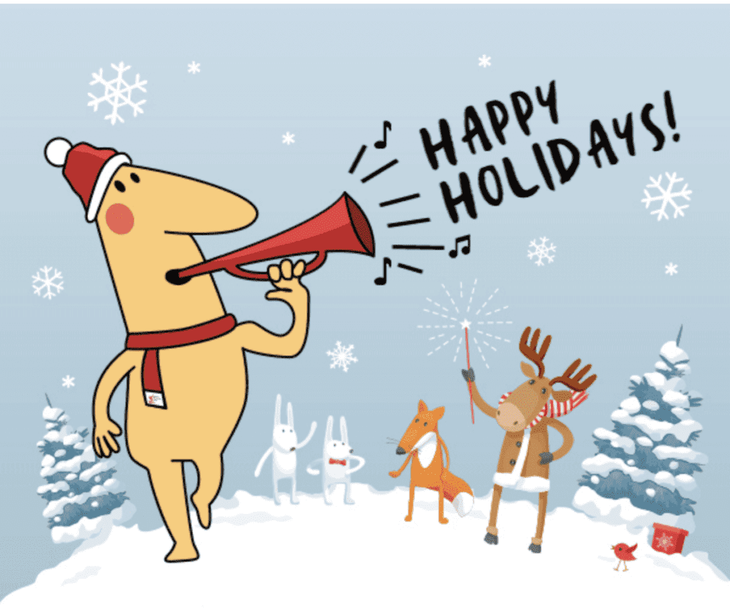 happy holidays 2018