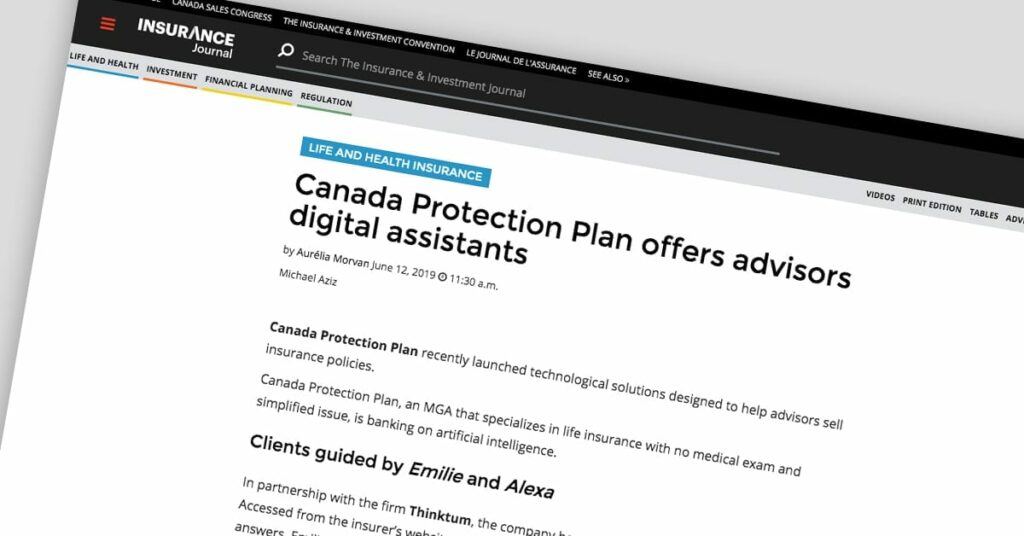 CPP digital life insurance advisors assistants