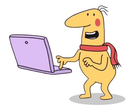 albert on computer